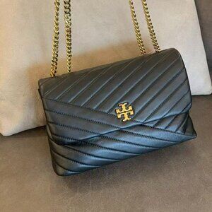 98% NEW TORY BURCH KIRA black shoulder bag